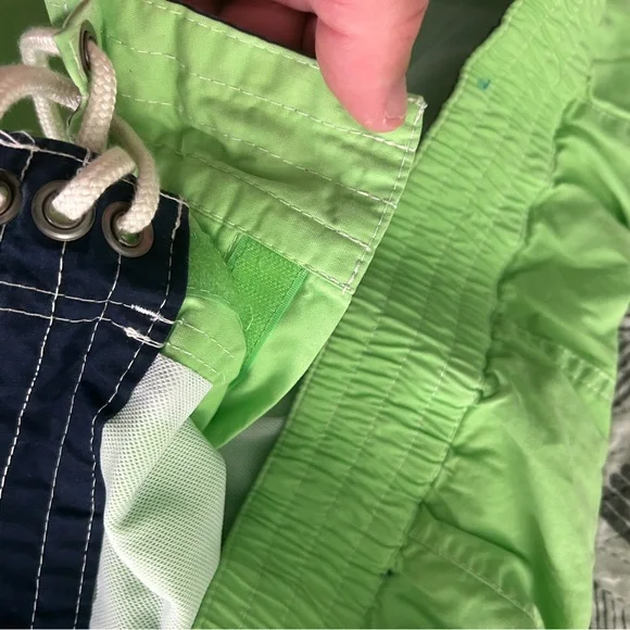 Ralph Lauren Men's Bright Green Swim Shorts - Picture 8 of 9